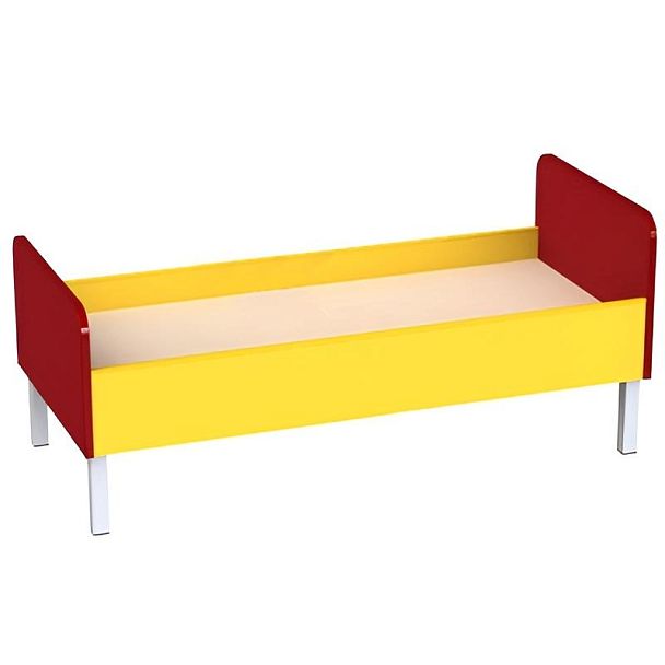 Кровать детская на металлических ножках КНД-02, 1200 - Вид 1