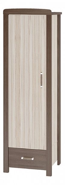 Шкаф платяной Бартоло Ш1Д Карамель/Шамони - Вид 1