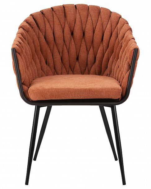 Стул обеденный DOBRIN MATILDA (оранжевая ткань (LAR 275-27)) - Вид 6