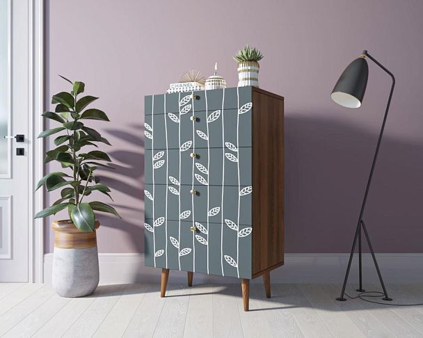 Комод высокий Berber принт 18 арт BB10/Print_18 - Вид 3