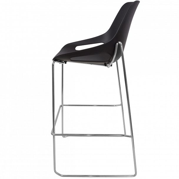 Стул Q5 (пруток, барный), черный - Вид 2