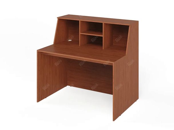ЛАЙТ / LIGHT RLG068-9x7 Блок ресепшн с полкой 90x70x125 Орех Итальянский - Вид 2