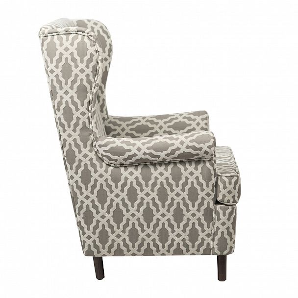 Кресло Дженкс, гобелен светло-серый - Вид 4