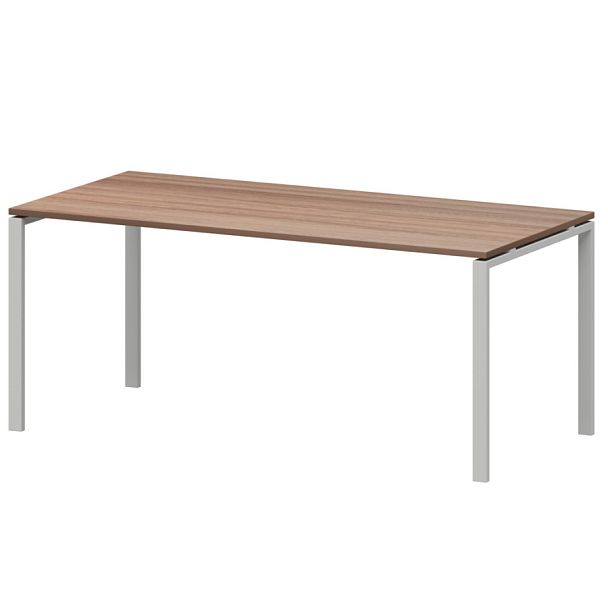 Стол на металлокаркасе для заседаний АМ-0058 Темный шимо/Белый 1800x850x760 Арго-М - Вид 1