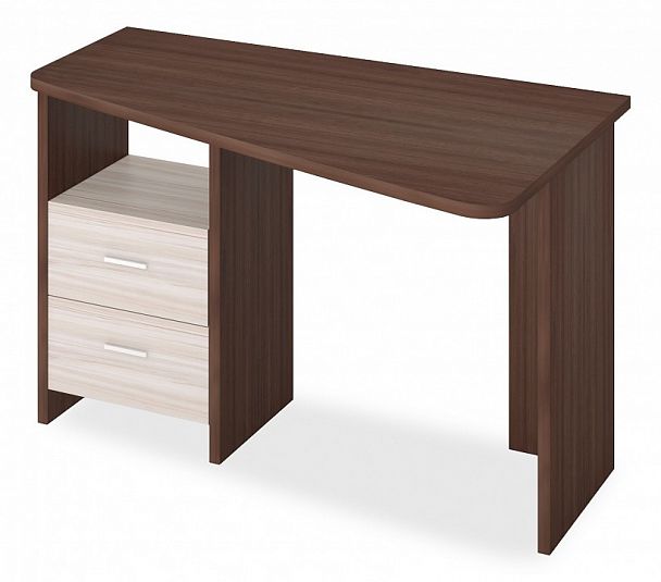 Стол письменный Домино Лайт СКЛ-Трап120 Карамель/Шамони правый - Вид 1