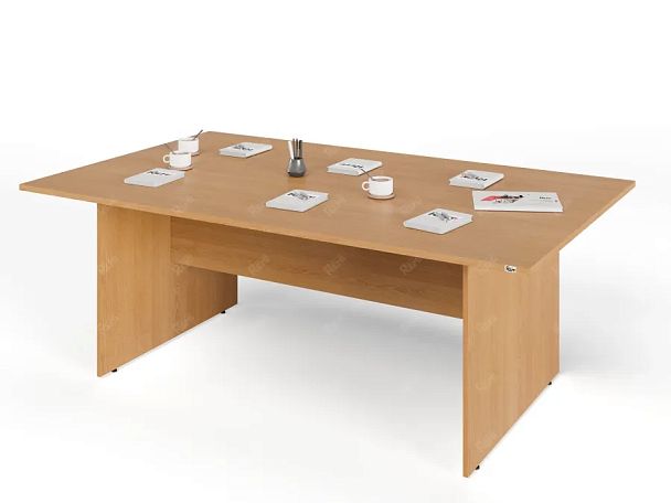 ЛАЙТ / LIGHT RLG009-20x12 Конференц-стол 200x120x75 Бук - Вид 3