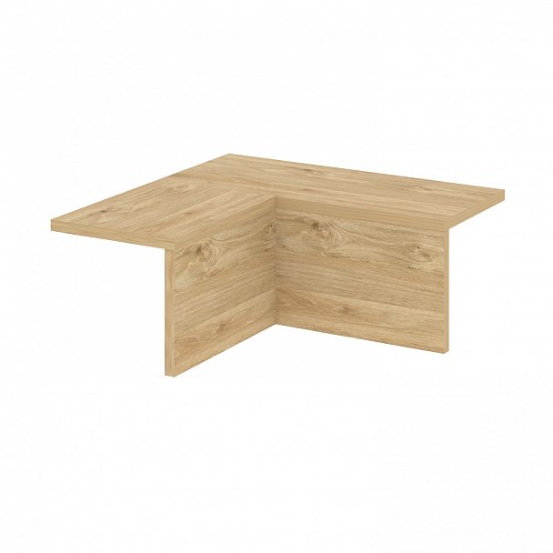 Накладка угловая низкая внутренняя "Onix" О.R-NU.N.VNU тиквуд светлый - Вид 2