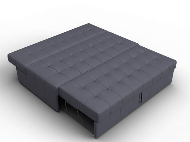 Диван прямой Лига-107 (160) Экокожа серый - Вид 8