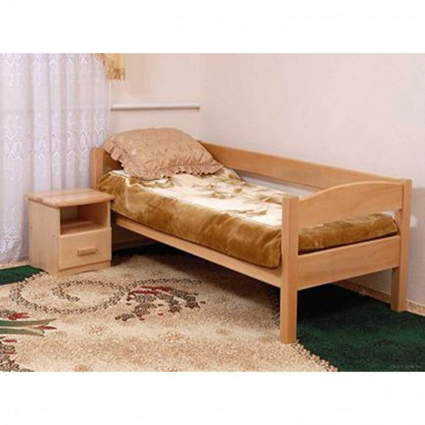 Кровать "Детская №2" сосна - Вид 1