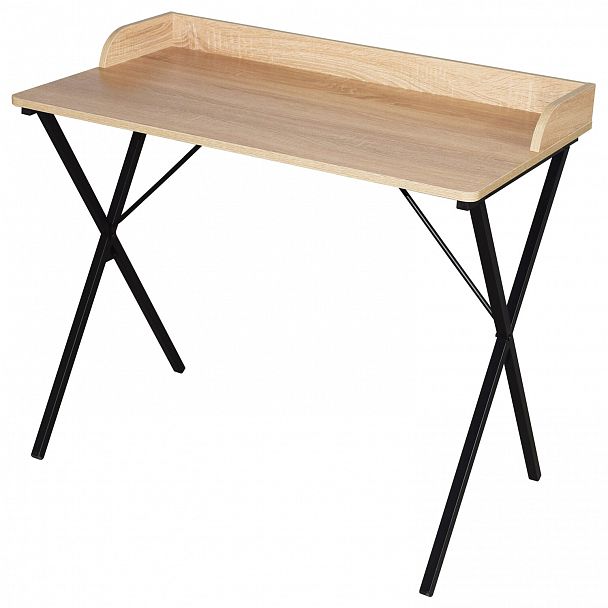 Стол на металлокаркасе BRABIX "LOFT CD-008", 900х500х780 мм, цвет дуб натуральный, 641865 - Вид 3