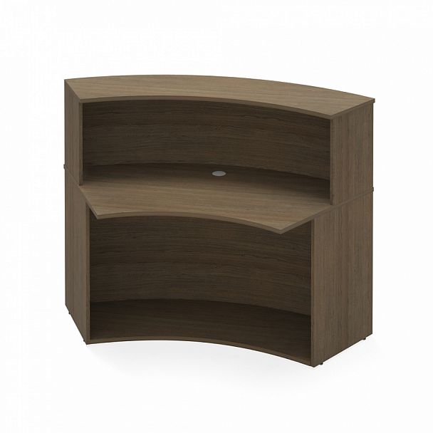 Стойка-ресепшн "Система-M" ПК-УНФО-СКР150х81-В1-299 дуб шамони - Вид 1