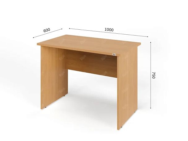 ЛАЙТ / LIGHT RLG001-10x6 Прямоугольный стол 100x60x75 Бук - Вид 2