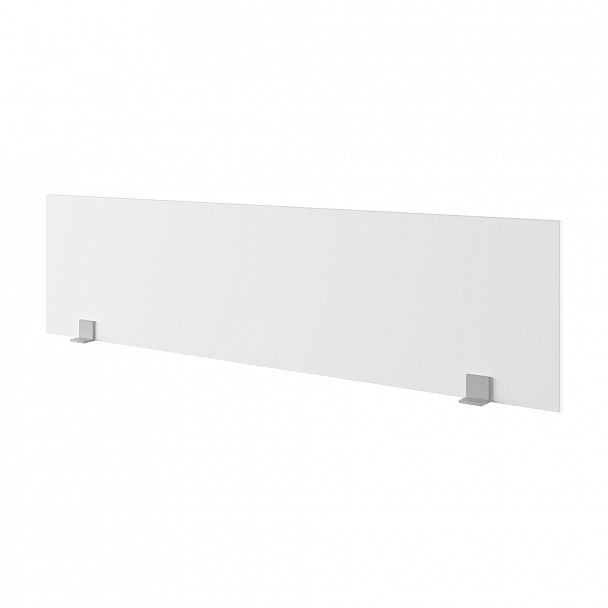 Экран фронтальный Trend Metal 140x1,6x35 белый - Вид 1