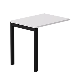 Брифинг-приставка Everprof EVO 810х600x755 Белый/Черный - Фото предпросмотра