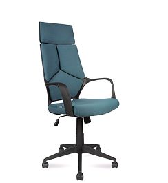 Кресло офисное / IQ / CX0898H-1-56/(black plastic blue) черный пластик / голубая ткань "Кресла для персонала"  ТК-001035000527 голубой - Фото предпросмотра