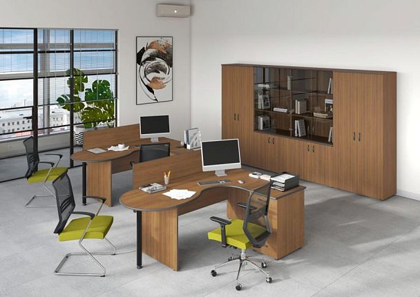 Брифинг-приставка без опоры Дин-Р ДР 464 французский орех - Вид 3