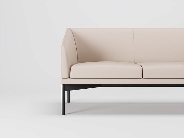 Трехместный диван Ita 193x69x77 чёрный - Вид 8