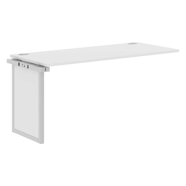 Стол промежуточный XQPIST 1670 Белый/Алюминий 1600х700х750 XTEN-QP - Вид 1