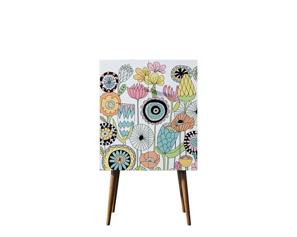 Комод на высоких ножках Berber арт BB09/Print_03 - Вид 1