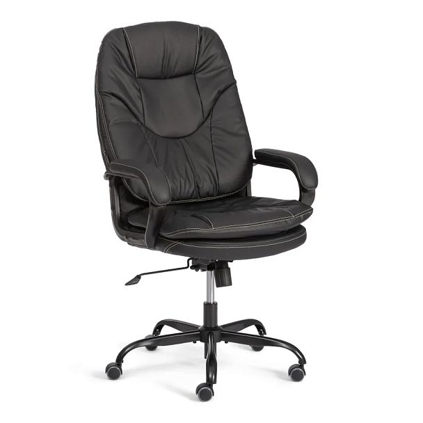 Кресло Комфорт Люкс/Comfort Lux (22), кож/зам, черный - Вид 21