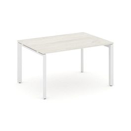 Style Project Next Стол переговорный SN-59P.SPRG-004.3 Дуб Наварра/Металл Белый 1580*980*750 - Фото предпросмотра