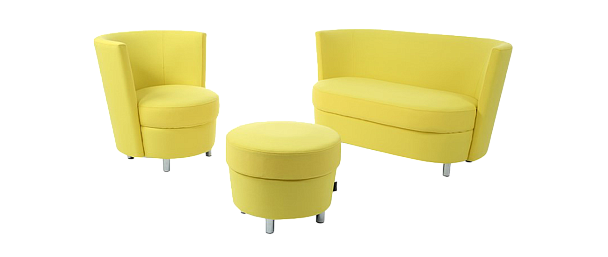 Пуф "Джаз V-14/4" со стеклом - Вид 2