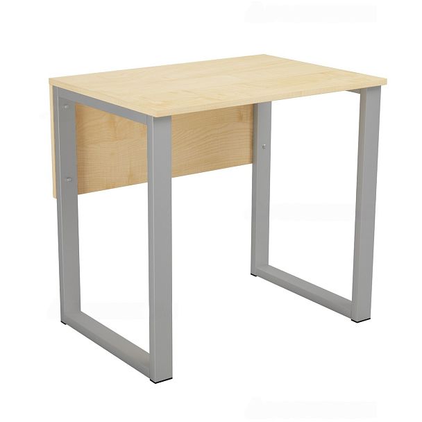 Стол ученический М113, 1-местный на квадратном каркасе, экран ЛДСП, м/к Коричневый, Серый, Черный, гр.6 - Вид 5