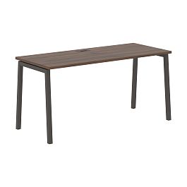 Стол прямой ELST 1567 Дуб Денвер тёмный/Мокко 1560х670х750 EDIS - Фото предпросмотра