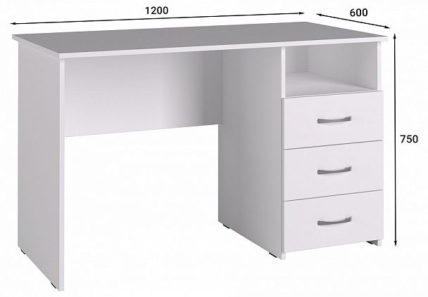 Стол письменный Эконом Стандарт С-112К - Вид 2