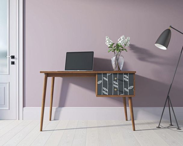 Стол рабочий Berber принт 18 с одной тумбой арт BB20/Print_18 - Вид 4