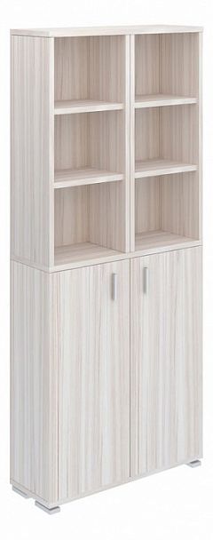 Стеллаж комбинированный Домино Лайт ПУ-30-4 Карамель - Вид 1