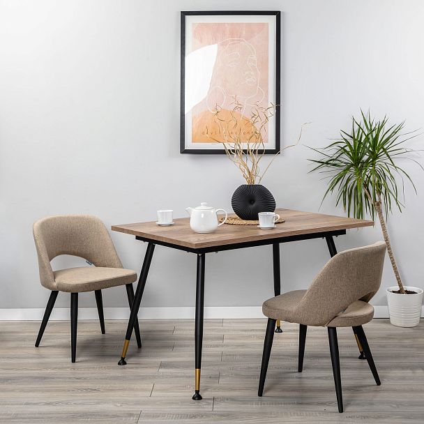 Стул Lars Браун/Чёрн - Вид 5