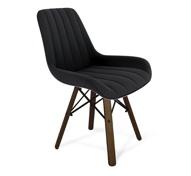 Стул Sheffilton SHT-ST37/S70 ночное затмение/темный орех - Вид 1