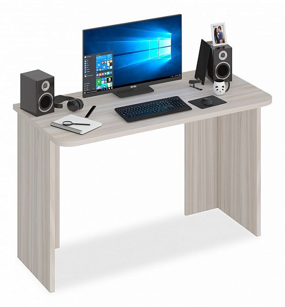 Стол офисный Домино Lite СКЛ-Прям120Р Карамель - Вид 1