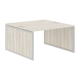 Стол 2-х местный XQPWST 1414 Сосна Эдмонт/Алюминий 1400х1406х750 XTEN-QP - Фото предпросмотра