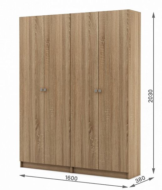 Шкаф платяной Бостон-14 - Вид 2