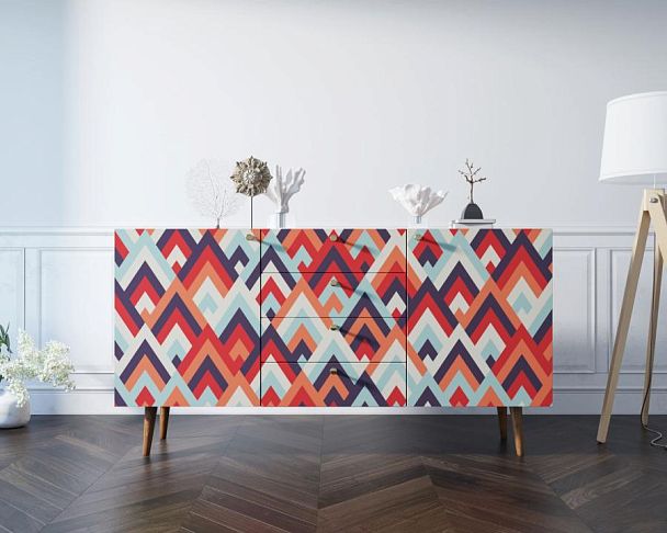 Комод Berber с ящиками 2 принт арт BB14/Print_02 - Вид 1