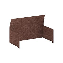 AcustiX Кабина настольная на стол L700 VE.KB3-118.7 Молочный Шоколад 1180*700*1100 - Фото предпросмотра