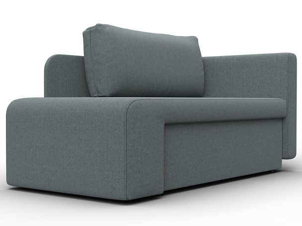 Кушетка Лига-097 Рогожка серый - Вид 3