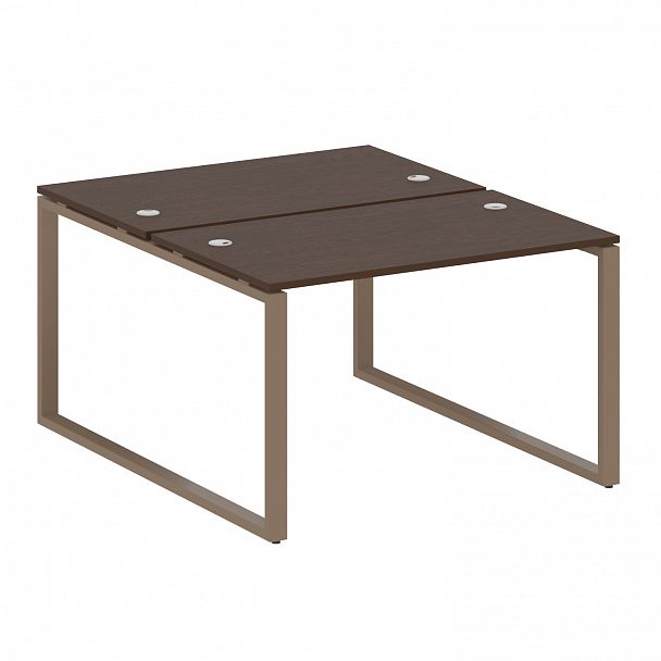 Рабочая станция "Metal System" БО.РАС-СП-2.2 венге/мокко - Вид 1