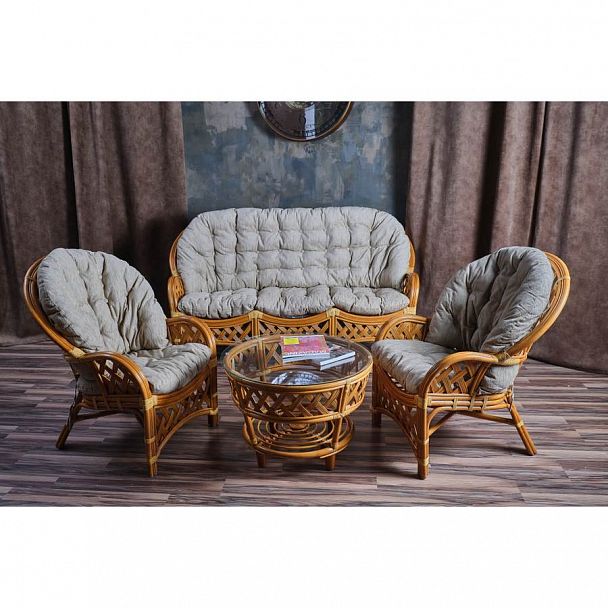 Комплект Черчилль / Рузвельт с 3х местным диваном - Вид 9