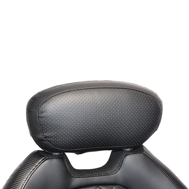 Кресло BRABIX PREMIUM "Tokyo EX-595", регулируемый подголовник, рециклированная кожа, черное, 532975 - Вид 9