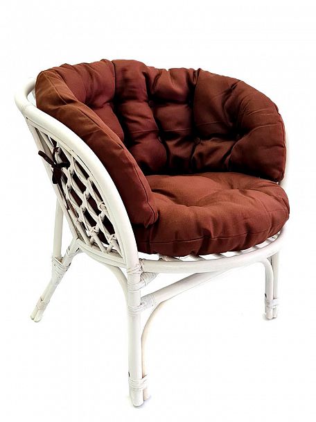 Кресло Багама, подушки коричневые полные твил - Вид 4