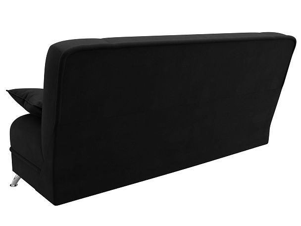 Диван Книжка Анна (полностью микровельвет черный) - Вид 6