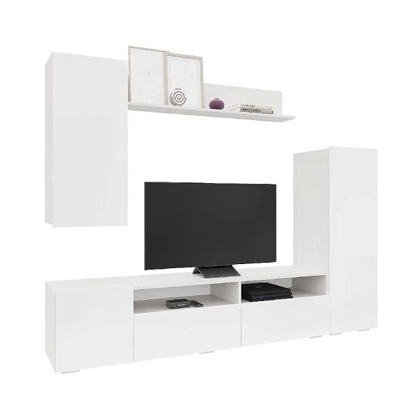 гостиная Аннели белый/глянец белый - Вид 1