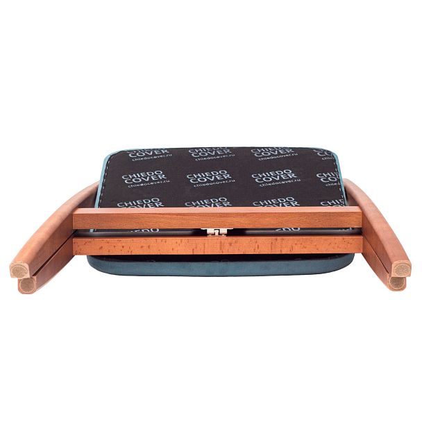 Стул раскладной Clack, серо-голубой - Вид 7