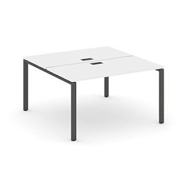 Стайл Проджект Рабочая станция 2-х сторон. SN-6P.DRS-002 Белый/Металл Антрацит 1180*1232*750 - Фото предпросмотра