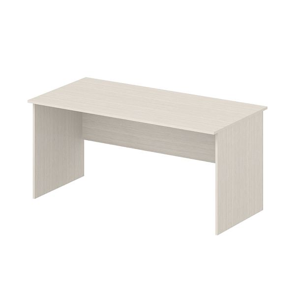 Стол рабочий, столешница 25 мм "Письменные столы"  ПК-ЛОГ-СТ160Х80Д/25-В1-30 дуб альпийский - Вид 1