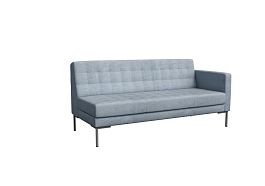 Forest Секция с подлокотником трехместная FR-SP-03 (L) Enzo 994/Металл Серый 1850*800*840 - Фото предпросмотра