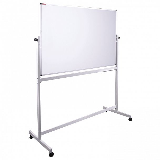 Доска магнитно-маркерная НА СТЕНДЕ 100х150 см, 2-сторонняя, BRAUBERG, 238141 - Вид 2